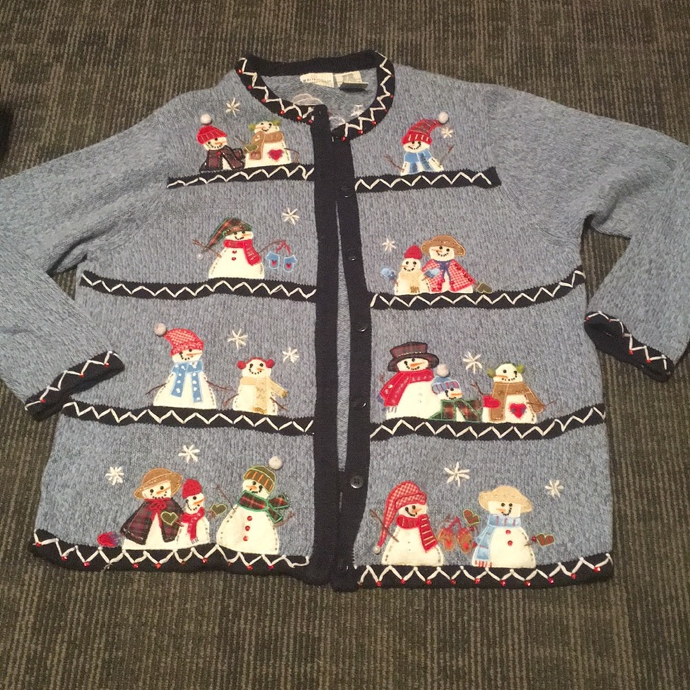 18W x 20W Gorgeous Christmas Sweater!